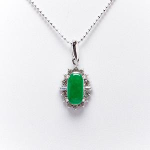 翡翠 お守り 布袋様 ジェイド ミャンマー 原石 天然石 七福神 布袋