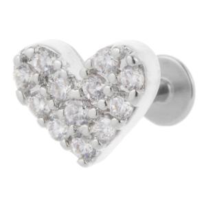 CHROME HEARTS（クロムハーツ） CH PLUS STUD WITH DIAMOND CH プラス