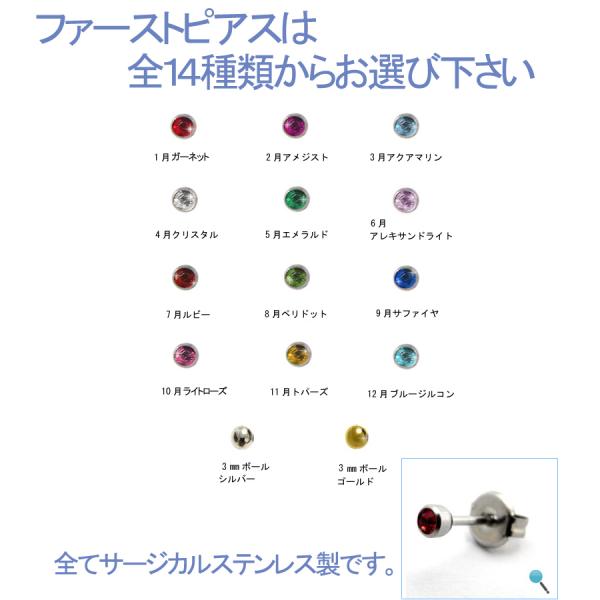 両耳用ピアッサー サージカルステンレス K24 ピナック1 18ゲージ 18G 1/100秒瞬間ピア...