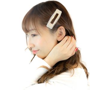 ヘアピン フェイクパール パッチンピン トライ...の詳細画像5