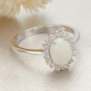 オパール シルバーリング c09462976db11c7becdfce9f7b6f4e