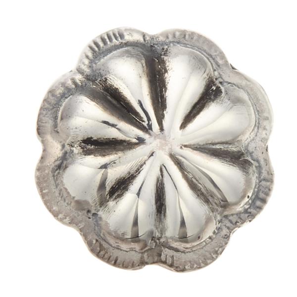 コンチョ インディアン アンティーク風 ネジ式 ループ式 カスタムパーツ 15mm 爆買