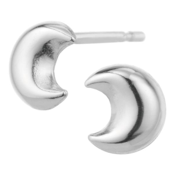 ピアス me on... みぃおん K10YG 三日月 ムーン 小さい ワンポイント 目立たない オ...