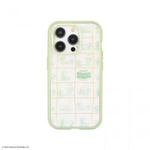 ピーナッツ IIIIfitClear iPhone15Pro対応ケース ビーグル・スカウト SNGG-24A