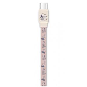 ピーナッツ PD60W対応 USB2.0 Type-Cケーブル ピンク SNGG-44PK