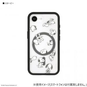 ピーナッツ IIIIfit プランプフレーム iPhone16e対応 ケース スヌーピー SNGG-123A