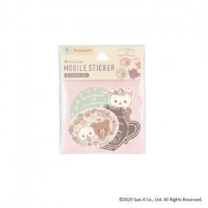 リラックマ モバイルステッカー B.ティータイム GRC-353B