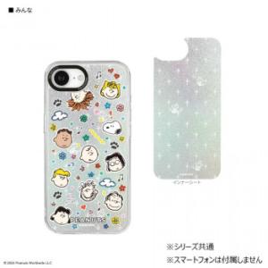 ピーナッツ スヌーピー Camera Frame iPhone 16e 対応 ケース みんな SNGG-164B