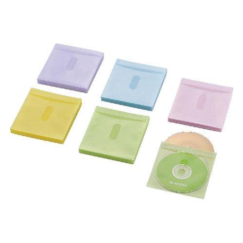 エレコム Blu-ray・CD・DVD対応不織布ケース タイトルカード CCD-NIWB120ASO