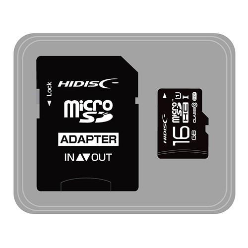 HIDISC microSDHCカード 16GB CLASS10 UHS-1対応 高速転送 Read...