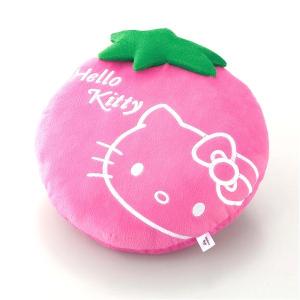 HeLLo Kitty ハローキティ ストロベリークッション〔Lサイズ/ピンク〕 ベルボア生地使用｜kagu-plaza
