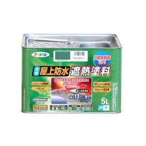 水性屋上防水遮熱塗料 ライトグレー 10L〔代引不可〕｜kagu-plaza