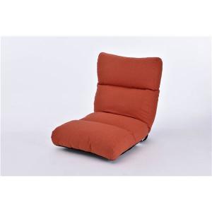 ふかふか座椅子 リクライニング ソファー 〔ウォームレッド〕 日本製 『KABUL-LT』｜kagu-plaza