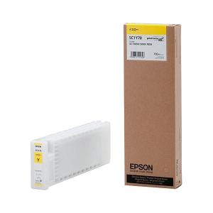 (まとめ) エプソン EPSON インクカートリッジ イエロー 700ml SC1Y70 1個 〔×10セット〕｜kagu-plaza