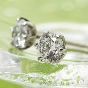 待ってました！プリンセスカット 一粒ダイヤモンドピアス1カラット