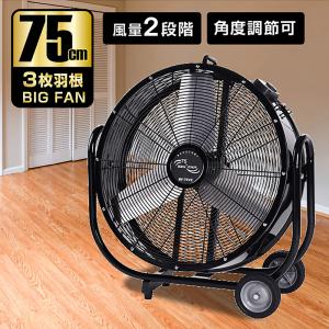 値下げ激安　ナカトミ送風機 S.Kjapan ナカトミ BF-75V 業務用扇風機 大型工場扇 工業扇 75cm 全