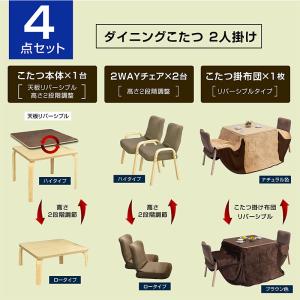 こたつ テーブル 正方形 75×75コタツ 在...の詳細画像3