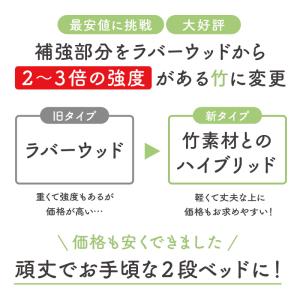 最安値に挑戦 二段ベッド 2段ベッド ベッド ...の詳細画像2
