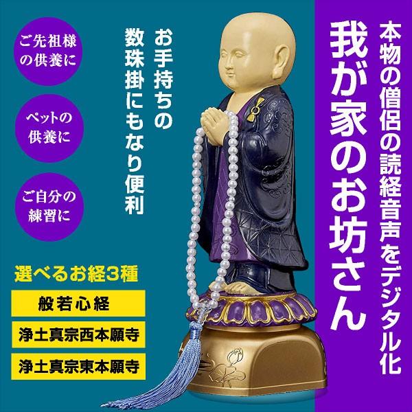 我が家のお坊さん お経 TV紹介 ラジオ紹介 仏壇 浄土真宗 般若心経 音声 供養 読経 お彼岸 お...