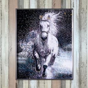 水晶パネル アートパネル 40×50cm 50...の詳細画像3