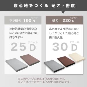 ウレタンマットレス 一枚もの 厚さ10cm 3...の詳細画像1