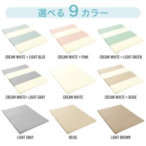 プレイマット 200cm 厚手 折り畳み 抗菌...の詳細画像4