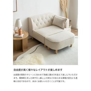 ソファ ソファー 2人掛け 3人掛け 2P 2...の詳細画像3