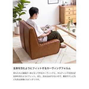 ソファ ローソファ フロアソファ 1人掛けソフ...の詳細画像4