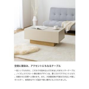 テーブル センターテーブル リビング ロー 机...の詳細画像1