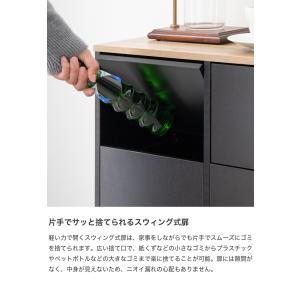 ゴミ箱 分別 2連 ダストボックス ごみ 縦型...の詳細画像3