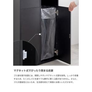 ゴミ箱 分別 2連 ダストボックス ごみ 縦型...の詳細画像5