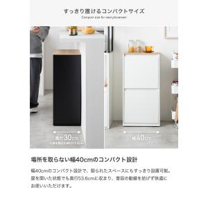 ゴミ箱 ダストボックス 分別 二段 15L 2...の詳細画像3