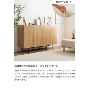 キャビネット 本棚 チェスト ラック サイドボ...の詳細画像2