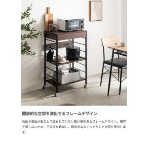 レンジ台 レンジラック キッチン収納 キッチン...の詳細画像3