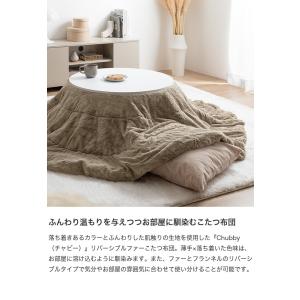 こたつ布団 コタツ布団 炬燵布団 円形 丸型 ...の詳細画像1