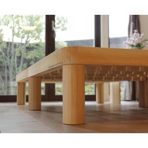 広島の家具職人が手づくり 角丸 すのこベッド(...の詳細画像2