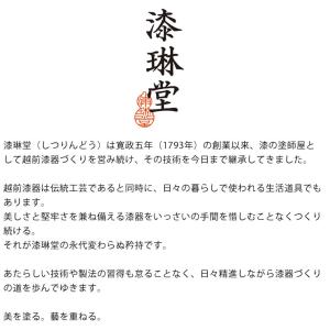 漆琳堂(シツリンドウ) 越前硬漆 一乗椀 4....の詳細画像4