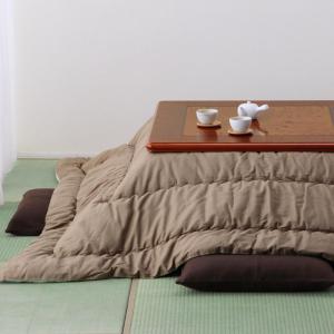 家具調こたつ 正方形 90cm角 木製(欅「ケ...の詳細画像1