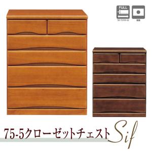 サンコウ キャスター付き収納チェスト ローチェスト 90cm幅 3段 日本製