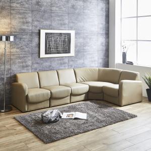 コーナーソファ ソファーセット 5人掛け 5点セット 合皮レザー モダン