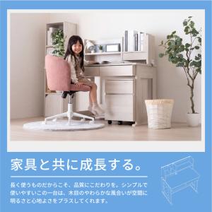 学習机 3点セット 机ワゴン 収納棚 勉強机 ...の詳細画像1