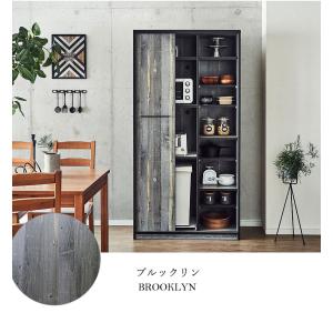 食器棚 完成品 安い 一人暮らし 90 レンジ...の詳細画像4