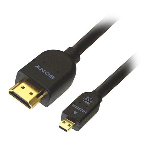 SONY ソニー HDMI-マイクロHDMIケーブル 3.0m ハイスピード イーサネット対応 3D...