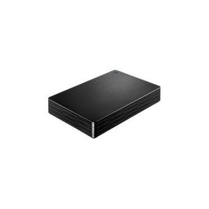 IOデータ 外付けHDD カクうす Lite ブラック ポータブル型 4TB HDPH-UT4DKR｜kagucyoku