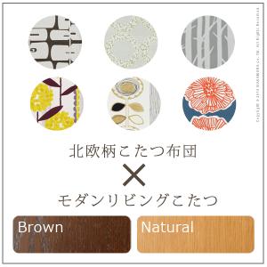 こたつ 長方形 大判 モダンリビング継ぎ脚こた...の詳細画像3