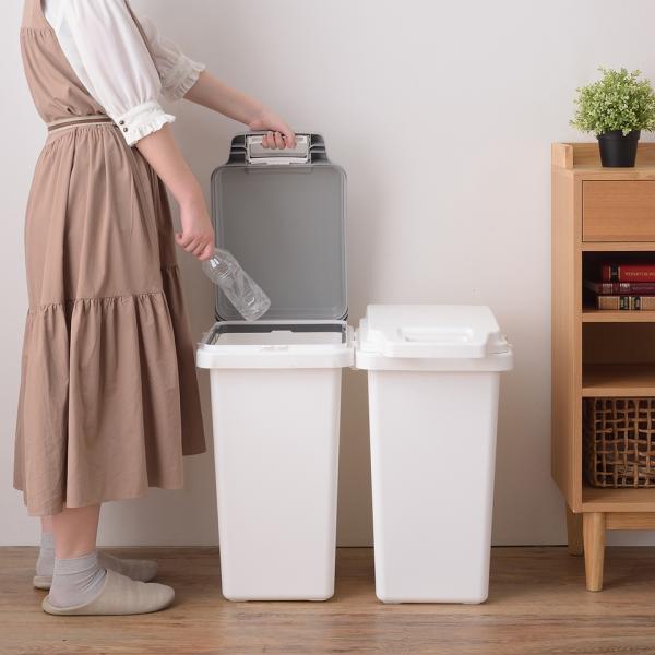 抗菌ペール 防臭 45JS 抗菌 パッキング ゴミ箱 ゴミ オムツ ペット トイレシート ダブル 加...