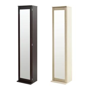 スタンドミラー 姿見 ミラー 鏡 ミラー付収納...の詳細画像4