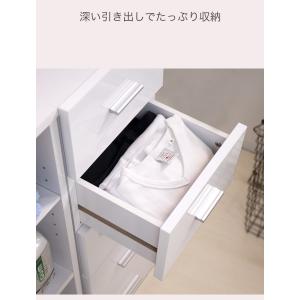 すきま収納 タオル収納 幅25cm 白 スリム...の詳細画像4