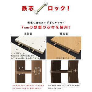 本棚 壁面システム収納 扉付き 大容量 耐震 ...の詳細画像5