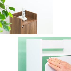 ルーター収納 モデムラック スリム 幅30 高...の詳細画像3